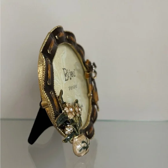 Bijou Enameled Picture Frame - Picture 5 of 6